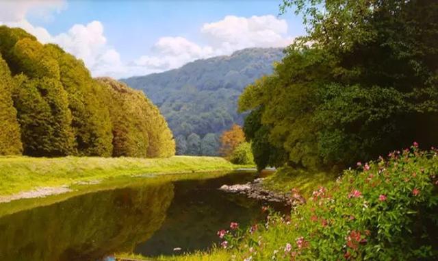 再现英格兰和威尔士乡村风景的永恒之美